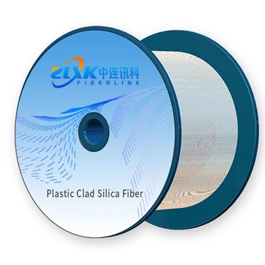 Fibre de silice recouverte de plastique