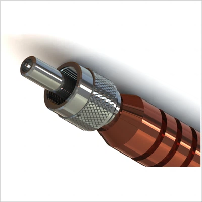 Connecteur à fibre optique métallique haute puissance SMA905